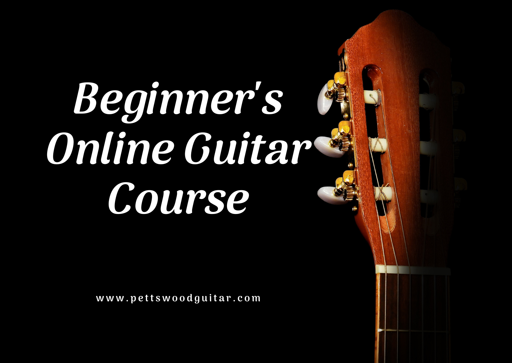 Beginner’s Online Guitar Course for Open Chords Mastery – Petts Wood Guitar